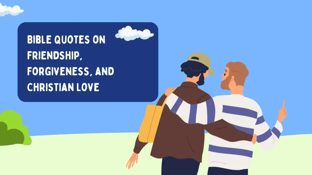 bible quotes on friendship