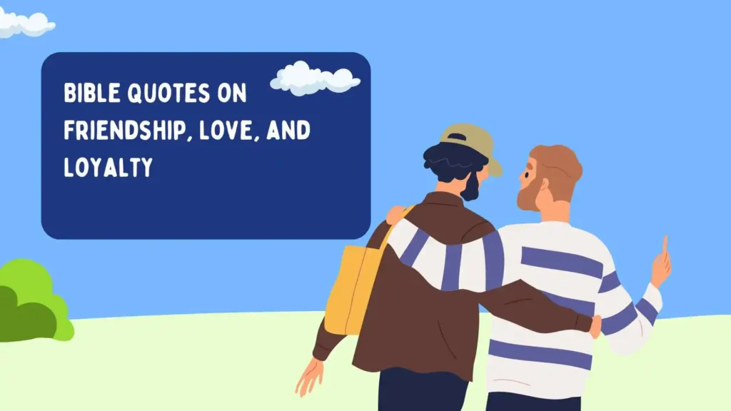 bible quotes on friendship