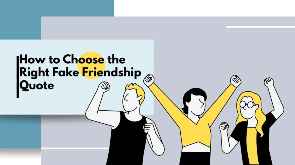 fake friendship quotes