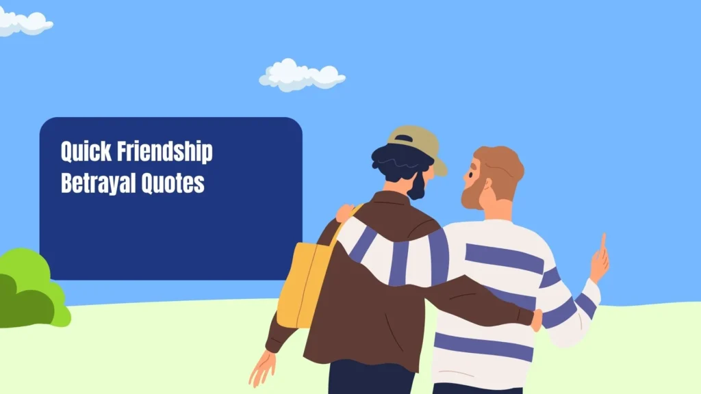 friendship betrayal quotes