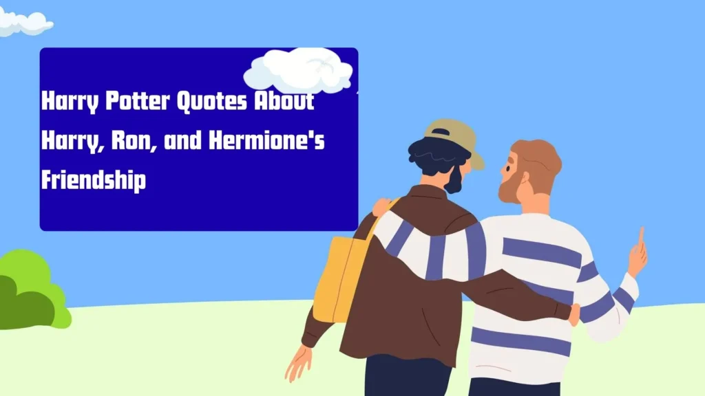 harry potter quotes about friendship