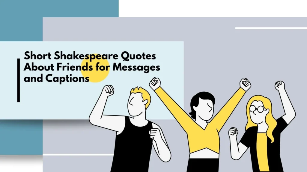 shakespeare quotes about friendship