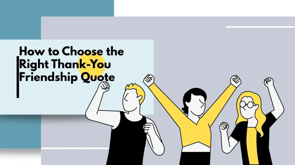 thank you for your friendship quotes