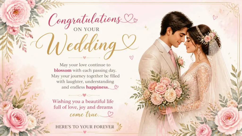 wishes for newly married couple